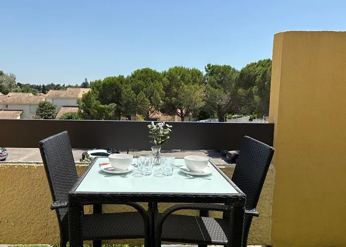 T2 Avec Balcon Au Calme - Chateau D'o - Escales Du Sud Apartmán
